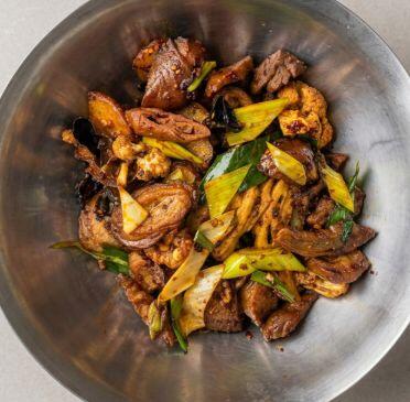 Pork Intestine Dry Pot