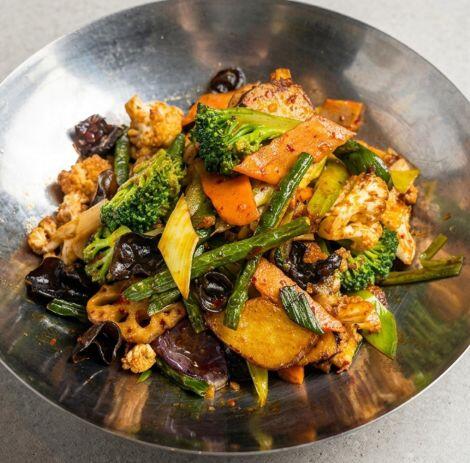 Vegetable Dry Pot