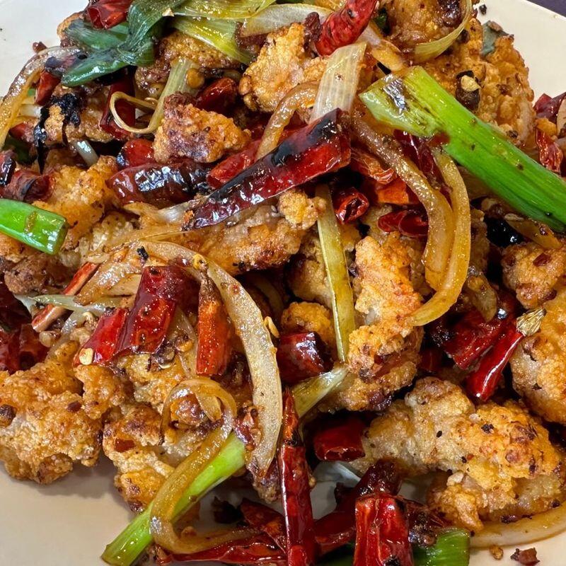 Spicy Crispy Diced Chicken