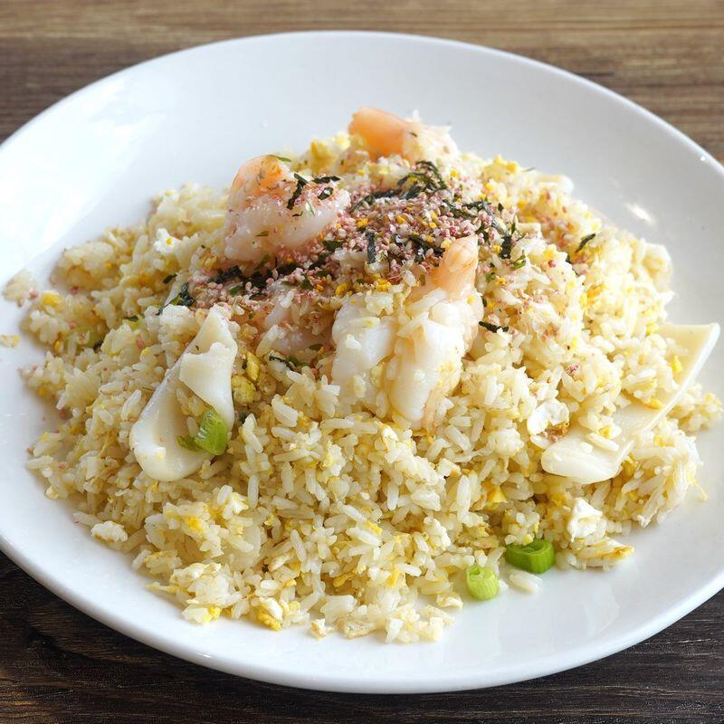 Japanese Seafood Fried Rice